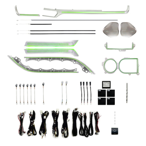 Éclairage d'ambiance intérieur de voiture à LED RVB pour Toyota Sienna 2024, accessoires de bande - Product Image 1