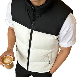 Gilets d'hiver <span class=keywords><strong>sans</strong></span> manches en duvet pour hommes Original <span class=keywords><strong>North</strong></span>, streetwear personnalisé de qualité, blancs, pour activités de plein air - Product Image 5