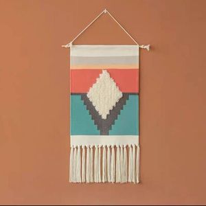 Bohème <span class=keywords><strong>Vintage</strong></span> esthétique macramé coton gland à la main tenture murale <span class=keywords><strong>tapisserie</strong></span> pour la maison salon Boho décor Art décoration - Product Image 6