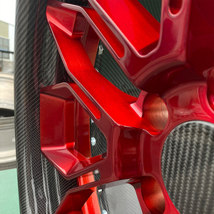 5x112 5x114.3 5x120 Aluminium Velgen 18-24 Inch Hoge Kwaliteit Custom Wielen Nieuw 25mm Carbon Fiber Barrel Gesmeed - Product Image 5