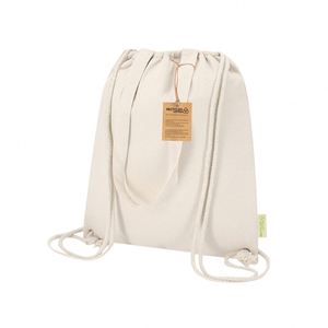 Nueva Bolsa de Lona Promocional con Cordón, Diseño Serigrafiado, 140g/m2 Algodón con Interior Reforzado de Aluminio - Product Image 2