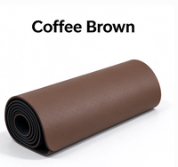 Échantillon gratuit de tapis de yoga TPE écologiques personnalisés, tapis de yoga épais pour la salle de sport avec logo, tapis de yoga antidérapants personnalisés avec logo pour les voyages