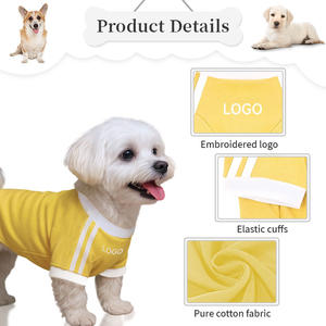 Luxe Zomer Vrijetijdskleding Hond T-Shirt Aangepast Borduurlogo Multi-Color - Product Image 6