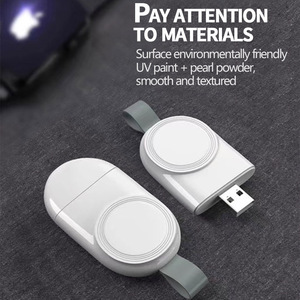 สายชาร์จ <span class=keywords><strong>USB</strong></span> แบบแม่เหล็กแบบพกพาสำหรับ <span class=keywords><strong>Apple</strong></span> <span class=keywords><strong>Watch</strong></span> 4 5 6 7 mini Type-<span class=keywords><strong>C</strong></span> ที่ชาร์จแบบไร้สาย iWatch 38 40 42 44 41 45 46 mm - Product Image 3