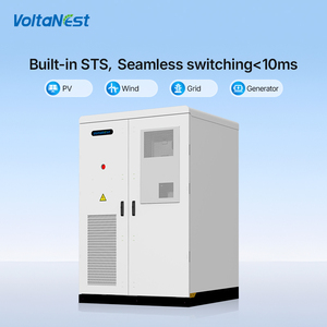 Système de <span class=keywords><strong>stockage</strong></span> d'énergie solaire hybride tout-en-un LFP personnalisé 61 kWh 112 kWh 100 kWh 200 kWh pour usage commercial et industriel, encastré extérieur - Product Image 5