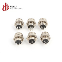Prise d'aviation GX12, 2, 3, 4, 5 ou 6 broches, autres connecteurs, adaptateur automobile basse intensité RS765 en cuivre pur