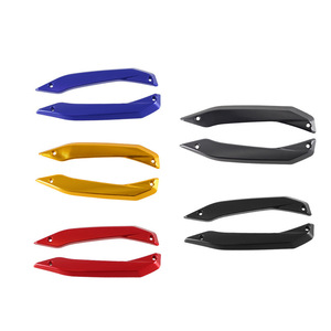 Motorcycle Windshield Trim Strips For Yamaha XMAX300 250 18 21 Black <b>Plastic</b> Front Mounting <b>Bracket</b> Replacement Part - Product Image 4