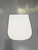 Dernier modèle de couvercle de siège de toilette Roca, couvercle de siège de toilette personnalisé UF, forme carrée pour WC Roca Gap
