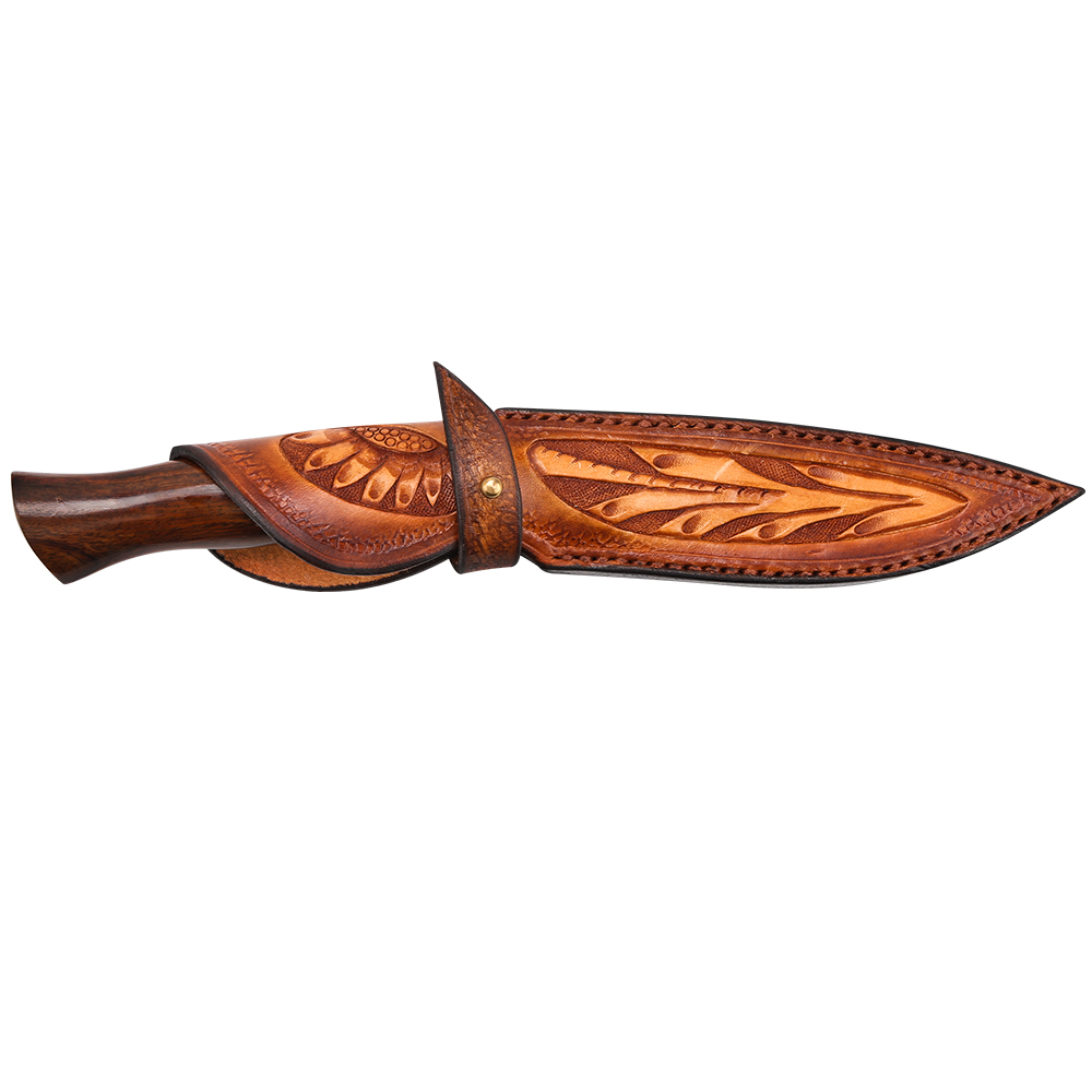 WB-CF356 Sharp M390 Powder Steel Fixed Blade Tactical Combat Knife Survival Hunting Custom Logo Leather Sheath