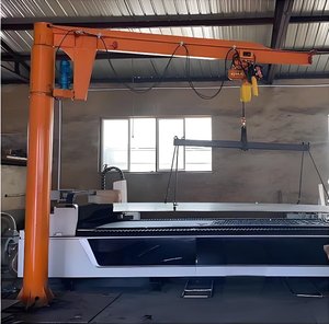 CE Certified Professional Manufacturer Pillar Jib Crane 5 Ton Customized Design Floor Mounted 360. Electric Coverage <b>Hoisting</b> Sl - Product Image 3