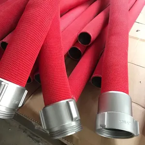Customize Fire Fighting Equipment PVC Lining Canvas Pipe Fire Hose Fire Hose Reel Price
