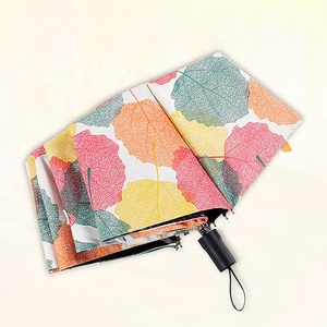 Paraguas para el sol para señora, sombrilla pequeña de 3 pliegues, bonita, UV, promocional chino, disponible - Product Image 3