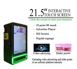 21,5 Zoll Touchscreen-Verkaufs automat mit Kartenleser Alters überprüfung Kondom automat kleines Einzelhandel produkt - Product Image 5