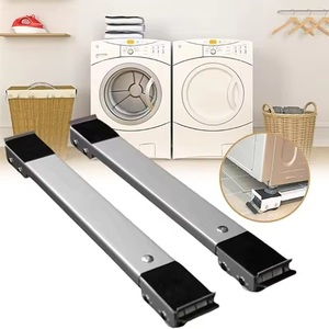Soporte Móvil de Metal con Ruedas y Capacidad de Carga de 300 kg para Artículos <span class=keywords><strong>del</strong></span> <span class=keywords><strong>Hogar</strong></span> como Sofás, Muebles y Electrodomésticos - Product Image 1