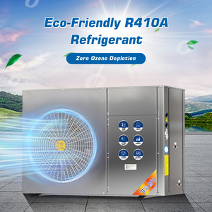 Calentador de Agua con Bomba de Calor de Aire R410A, Unidad de Calefacción Eléctrica Monobloque, Carcasa de Acero Inoxidable para Climas Fríos - Product Image 4