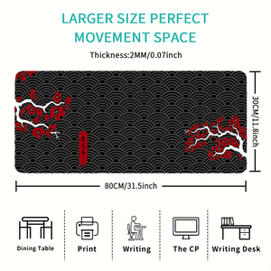 Style japonais grand <span class=keywords><strong>tapis</strong></span> <span class=keywords><strong>de</strong></span> <span class=keywords><strong>souris</strong></span> fleur <span class=keywords><strong>de</strong></span> cerisier <span class=keywords><strong>rose</strong></span> ordinateur bureau protecteur accessoires <span class=keywords><strong>tapis</strong></span> <span class=keywords><strong>de</strong></span> <span class=keywords><strong>souris</strong></span> bureau xxxxl <span class=keywords><strong>tapis</strong></span> <span class=keywords><strong>de</strong></span> <span class=keywords><strong>souris</strong></span> - Product Image 5