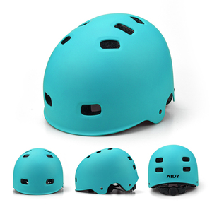 Coque en matériau ABS homologué CE Casque de skateboard, de patinage à roulettes, de cyclisme, de sport de plein air pour adultes Casque de vélo d'équilibre Longboard - Product Image 3