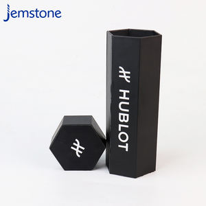 Caja de Cartón Kraft Ecológica Impresa Personalizada, Caja de Tubo de Papel Hexagonal con Forma Especial para Regalo, con Cierre de Seguridad para Niños - Product Image 3