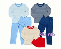 Ensemble de shorts assortis pour frères et sœurs, personnalisé, pour bébé garçon et fille, chemises à manches longues en coton rayé, col rond, ensemble de vêtements pour enfants 2026