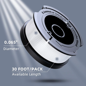 Bobine de remplacement pour <span class=keywords><strong>coupe</strong></span>-bordures L & P compatible avec <span class=keywords><strong>Black</strong></span> + <span class=keywords><strong>Decker</strong></span> 240ft 0.065 "AF100 Autofeed - Product Image 6