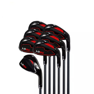 Chất Lượng Cao Cao Cao Cấp Màu Đen Golf Câu Lạc Bộ Thiết Lập Biểu Tượng Tùy Chỉnh Câu Lạc Bộ Golf Toàn Bộ OEM Graphite Trục OEM Golf Câu Lạc Bộ Thiết Lập - Product Image 4