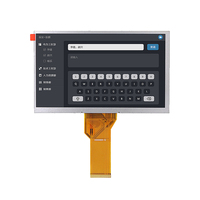 Écran LCD 7 pouces 800x480 RGB TTL 50 broches lisible en plein soleil 500 nits 1000 nits module d'affichage LCD pour GPS de voiture