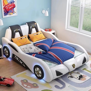 【Ｆ】(新品 長期保管) 子供用ベッド 車 トルコ製イメージ 赤 キッズ F】(新品 長期保管) 子供用ベッド 車 トルコ製イメージ 赤 キッズ