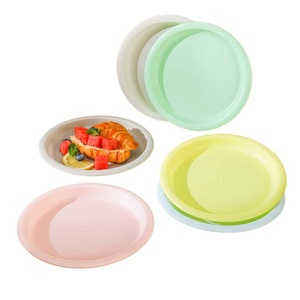 Platos Desechables Cuadrados Blancos de 10 Pulgadas, Plástico Resistente <span class=keywords><strong>para</strong></span> Catering y Eventos, Logotipo <span class=keywords><strong>Personalizado</strong></span> - Product Image 4