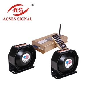 X5 Cảnh Báo Báo Động Khẩn Cấp Cháy Không Dây Còi Báo Động Sừng PA Loa Với 2 Đơn Vị Siêu Mỏng Loa - Product Image 2