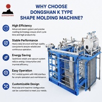 Geüpgradede K-type EPS-vormmachine met snelle hydraulische vergrendeling, stabiele klemkracht en verkorte volledige vormcyclus.