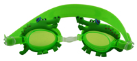 Lunettes de natation pour enfants avec forme d'animal de dessin animé mignon personnalisée Lunettes de natation pour enfants Sports nautiques