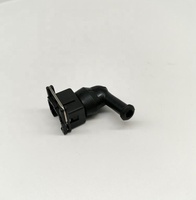 Connecteur automobile pour injecteur de carburant Jetronic/Minitimer EV1 à 2 broches avec soufflet en caoutchouc à 90 degrés