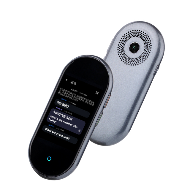 Language Translator Device Offline Instant Voice Smart Electronic Pocket Translation Device Real Time Translation AI 108 IPS