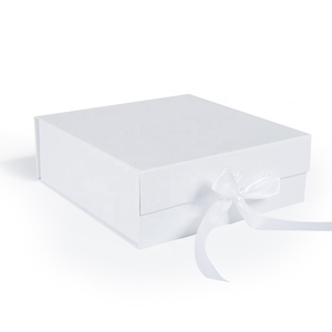 AP03 High Quality magnetic White foldable shipping cardboard custom gift packaging paper boxes with custom logo