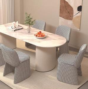 เก้าอี้รับประทานอาหารแบบหรูหราสไตล์โมเดิร์นสไตล์นอร์ดิกร้านอาหารทำจากโลหะหรูหราไฟสำหรับห้องนั่งเล่นโรงแรม - Product Image 5