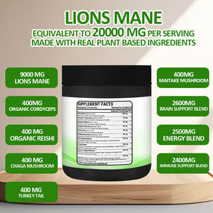 OEM ODM แคปซูลแผงคอสิงโต, ผลิตภัณฑ์เสริมอาหารเห็ดหางไก่งวงสำหรับผู้ใหญ่เพิ่มพลังงานการผลิตไม่ใช่สำหรับหญิงตั้งครรภ์ - Product Image 2