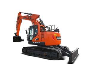 Excavadora de cadenas Develon DX235LCR de 24 toneladas con reducción de giro de cola, excavadora hidráulica para construcción en espacios confinados - Product Image 6