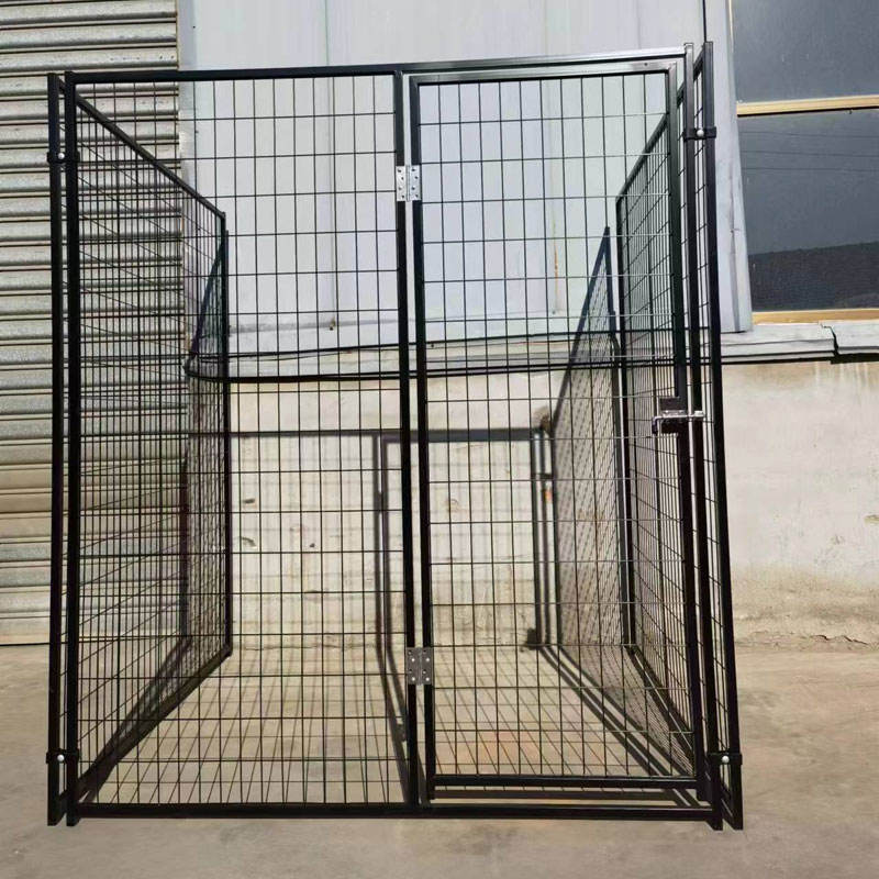 Factory Sales Outdoor Large Dog Kennel 4ftX8ftx6ft Dog Cage Runs Heavy Duty  Dog Kennel House