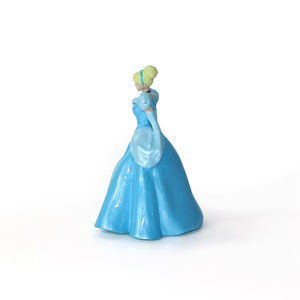 تمثال أميرات جميل ، شخصية مصنوعة يدويًا من الراتنج المخصص ، هدية للزينة ، شخصية كرتونية منحوتة ، ديكور طاولة صغير - Product Image 2