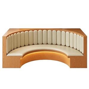 Asientos de Banqueta Personalizados para Restaurantes Comerciales, Respaldo Alto, Sofá Acolchado Moderno para Cafetería, Bar, Salón - Product Image 3