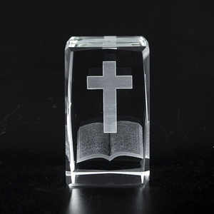 K9 Trống Tinh Thể Thủy Tinh Khối Cube <span class=keywords><strong>3D</strong></span> Khắc Laser UV In Ấn Tinh Thể Ảnh Cube - Product Image 6