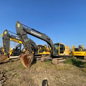 เกือบใหม่ เครื่องยนต์ทรงพลัง รถขุดตีนตะขาบ Volvo EC210B Lc มือสอง น้ำหนัก 21 ตัน สำหรับงานจัดสวนและทำสวน - Product Image 1