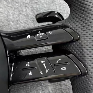 Nouveau volant en cuir pour Mercedes <span class=keywords><strong>AMG</strong></span> W204 W205 W213 W219 W222 A45 E63 Gle Gls <span class=keywords><strong>Amg</strong></span> Gt C63 E63 S63 G63 GT50 - Product Image 6