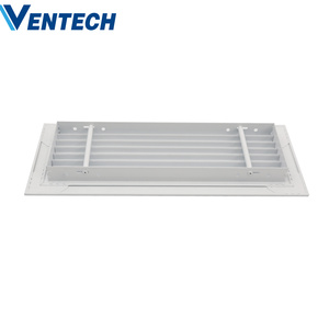 Grille d'air linéaire en aluminium Ventech Ventilation, installation facile, HVAC, lames à 0, 15, 30 degrés - Product Image 5