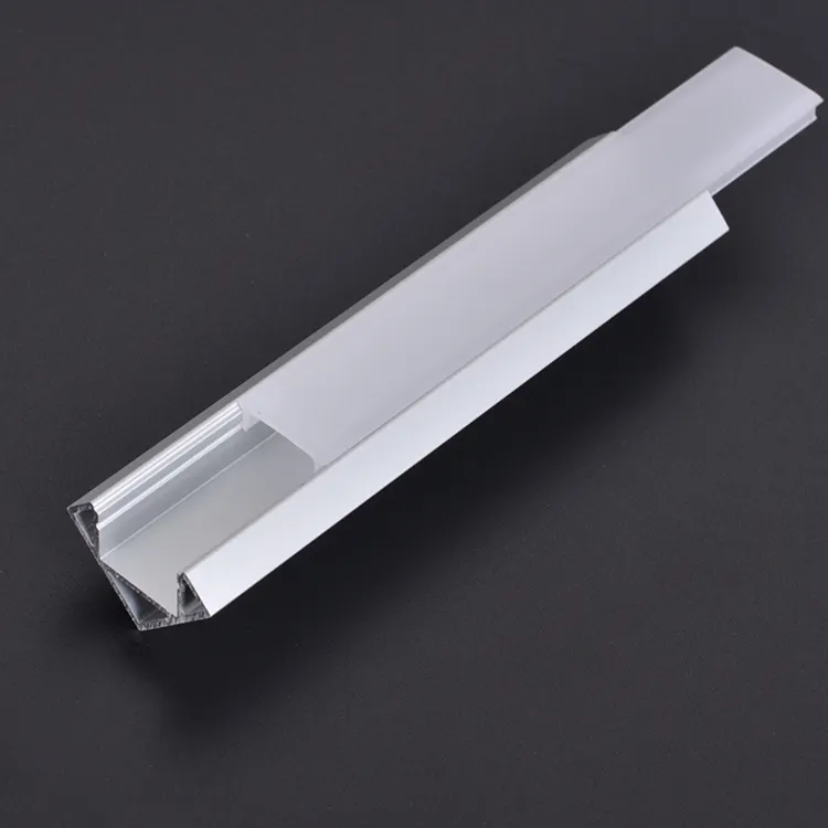 Corner Anodized LED Aluminium Profile 18*18mm Aluminum Extrusion For LED Strip Alu Profile For Led Aluminium Decorative Profile