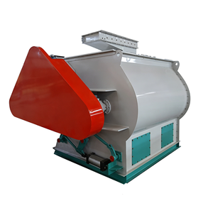 Mélangeur à pales à double arbre avec couteaux volants anti-agglomération pour aliments du bétail/produits chimiques aquatiques, moteur 30-37KW, certifié CE/ISO - Product Image 5