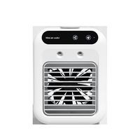 Ventilateur Rafraîchisseur d'Air Portable pour la Maison, Mini Ventilateur Humidificateur à Pulvérisation, Mini Refroidisseur d'Air Portable pour la Maison