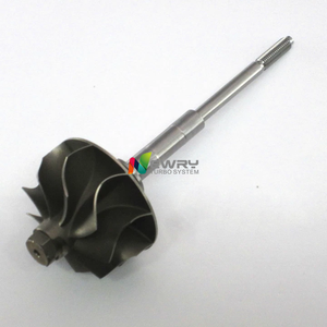 Poros dan roda Turbocharger GT1646V 765261-0007 03G253010 untuk Volkswagen komersial Passat, Golf DPF PQ35/46 poros turbin - Product Image 3