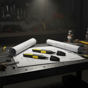 ปากกาเมจิก Stanley Fatmax แบบถาวร แพ็ค 2 สีดำ เกรดอุตสาหกรรม - Product Image 3