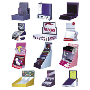 Exhibidor de Cartón Ecológico Moderno Personalizado para Mostrador de <span class=keywords><strong>Supermercado</strong></span>, Uso Comercial - Product Image 4